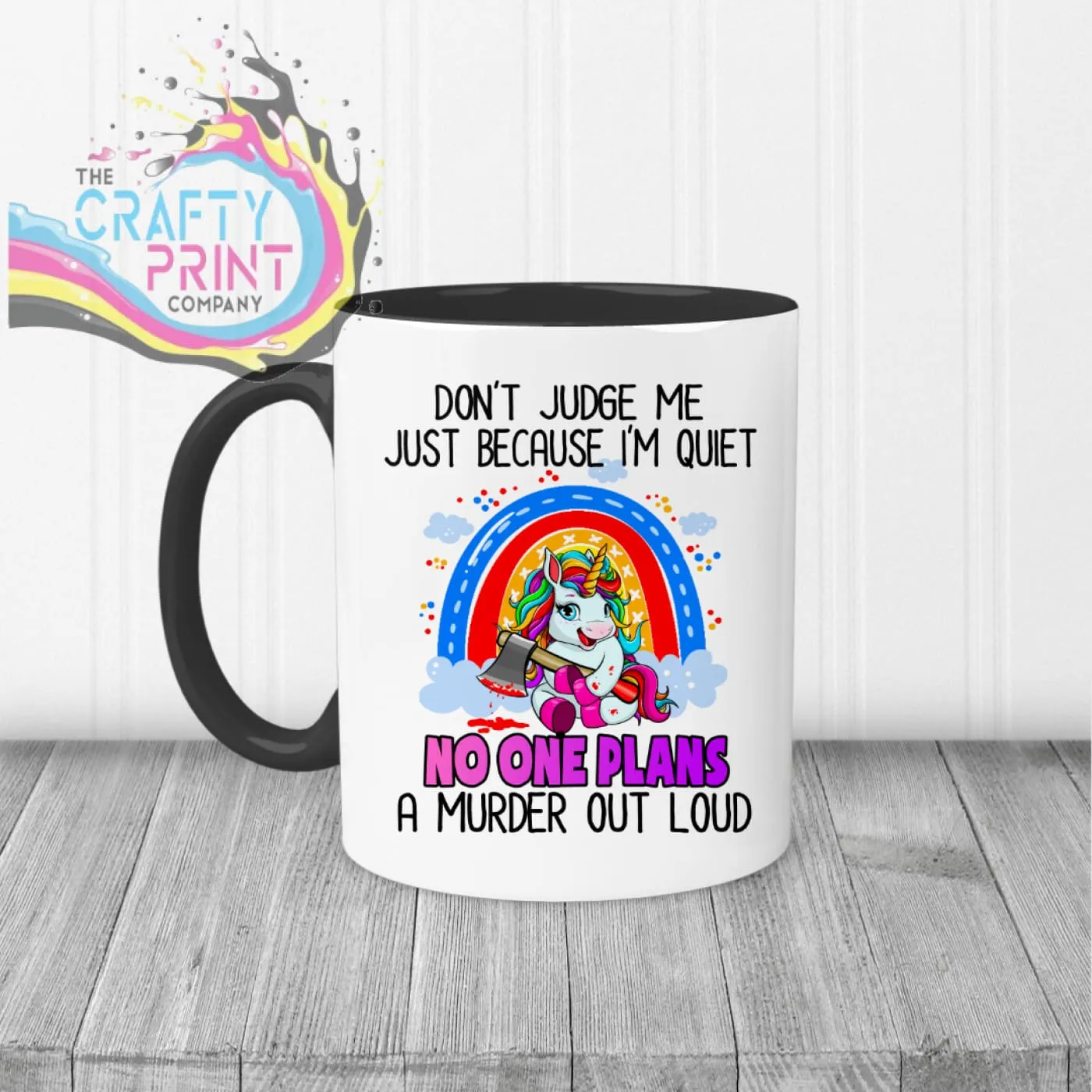 Don’t judge me just because I’m quiet Mug