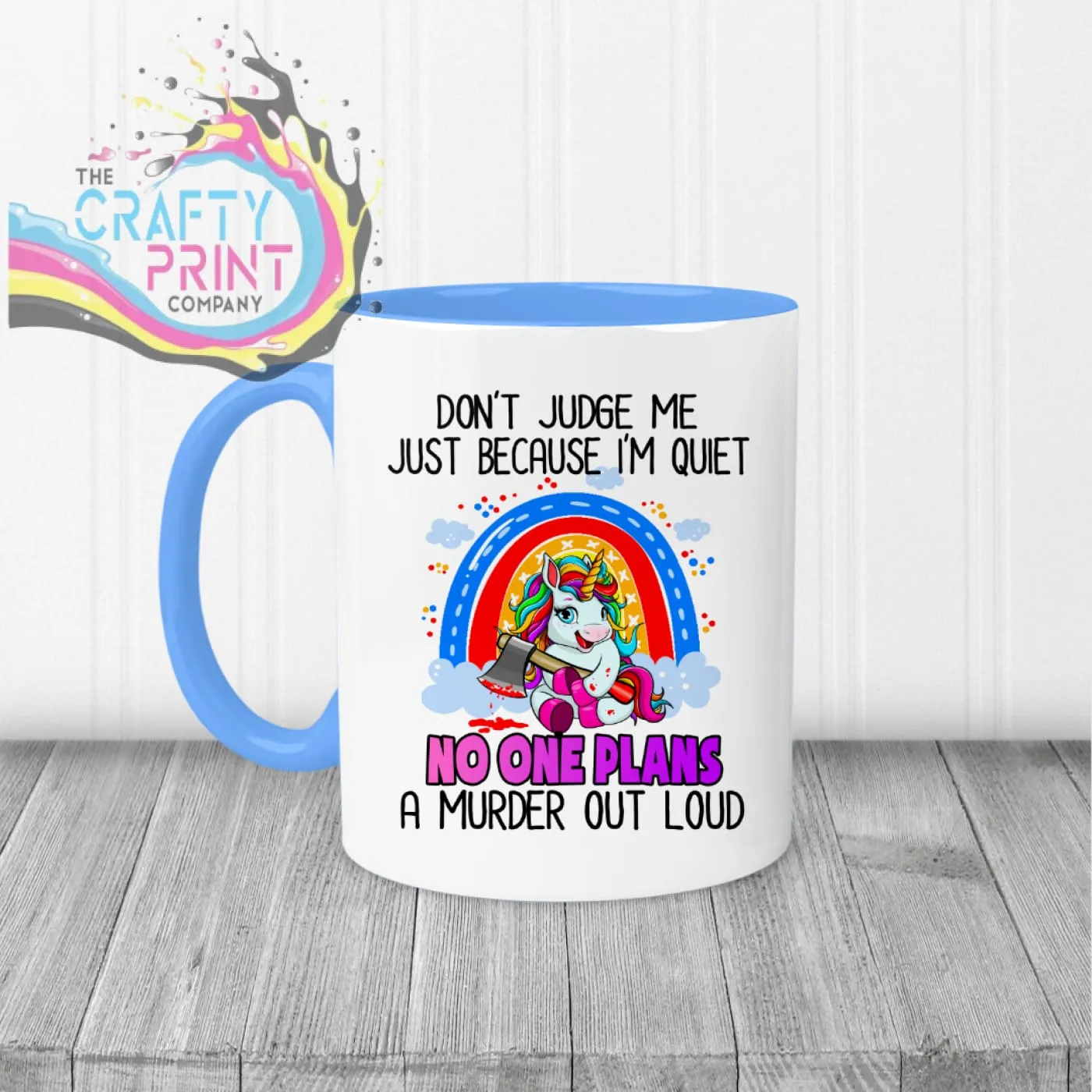 Don’t judge me just because I’m quiet Mug