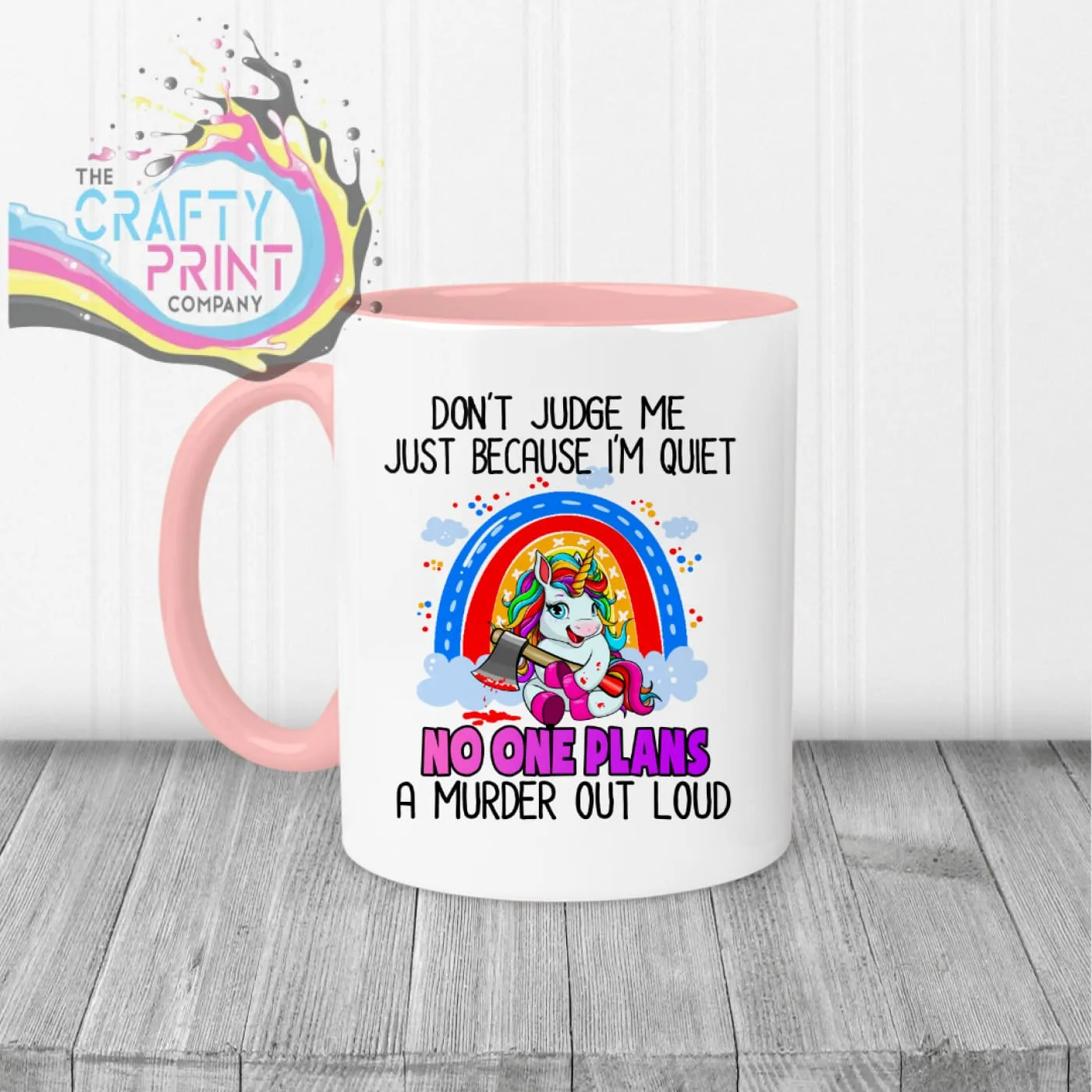 Don’t judge me just because I’m quiet Mug