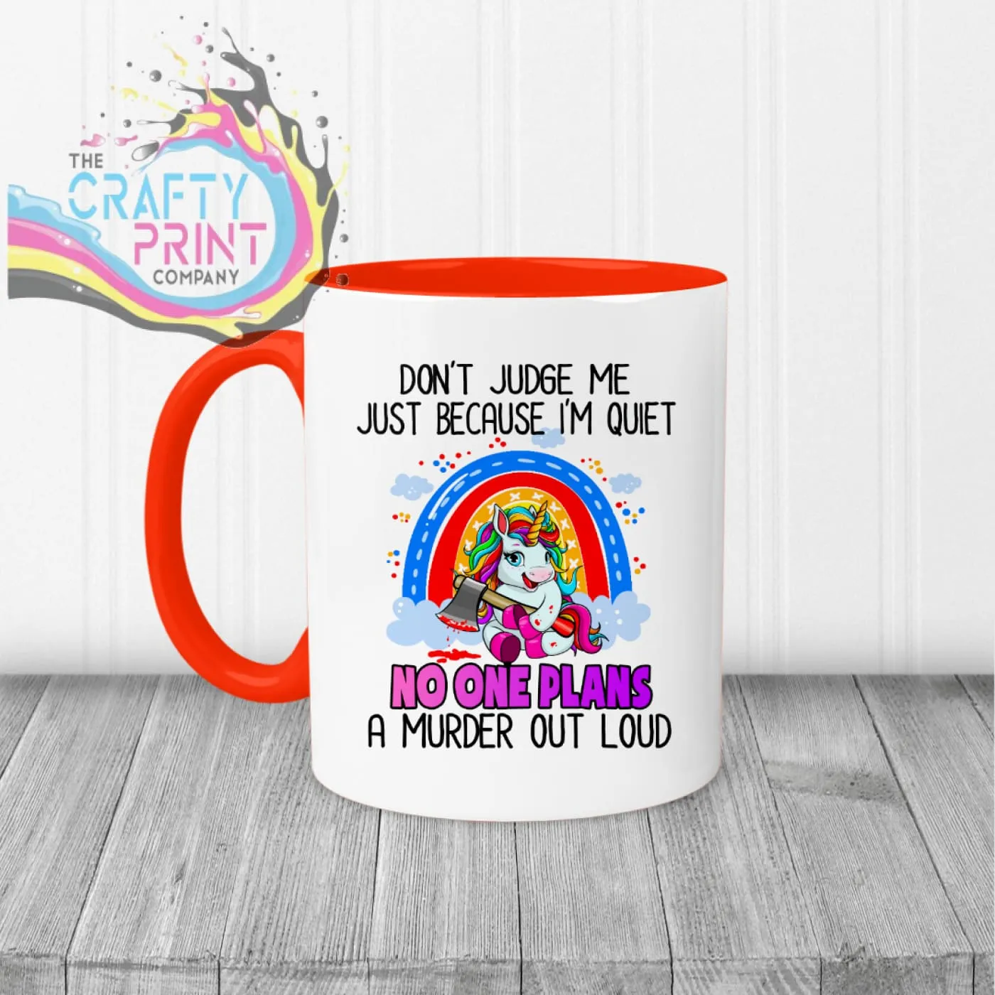 Don’t judge me just because I’m quiet Mug