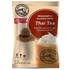 Dragonfly Thai Tea Blended Creme Frappe - Big Train Mix - Bag 3.5 pounds