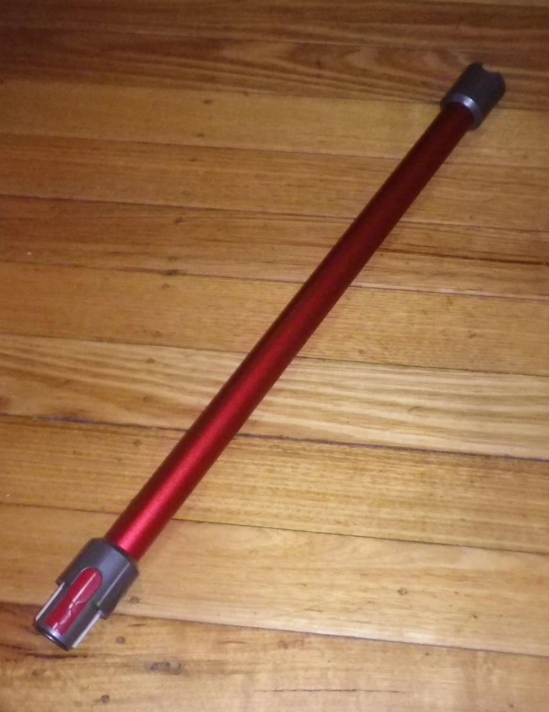 Dyson V7, V8 StickVac Compatible Red Aluminium Vacuum Extension Pipe - Part # DYS052