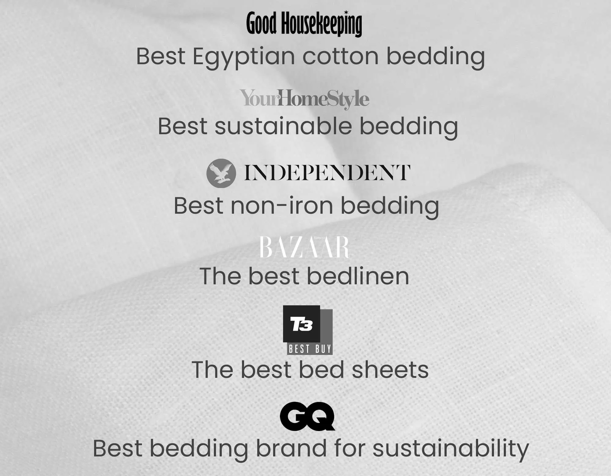 Egyptian Cotton Bedding Bundle - Double