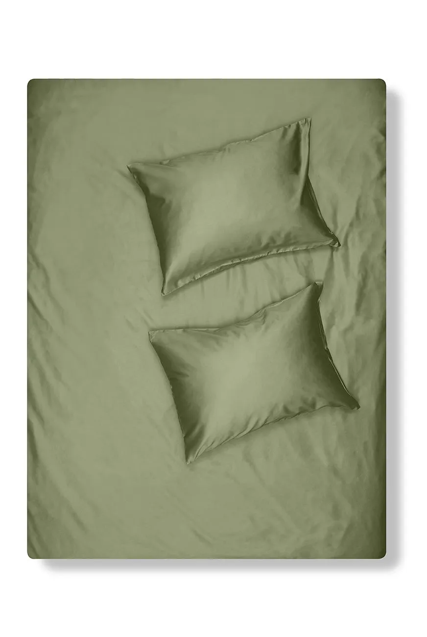 Egyptian Cotton Sateen Bedding in Sage Color