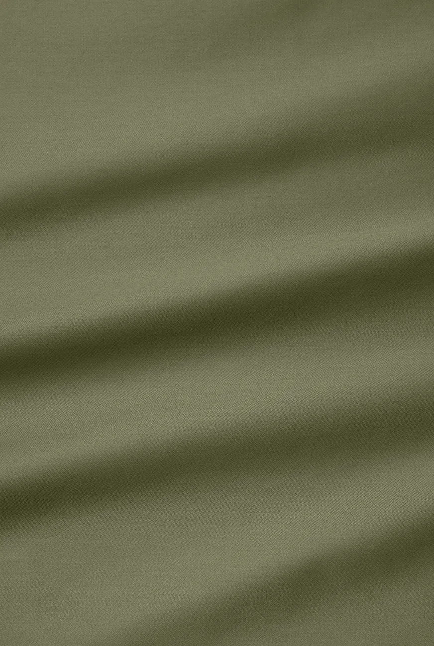 Egyptian Cotton Sateen Bedding in Sage Color