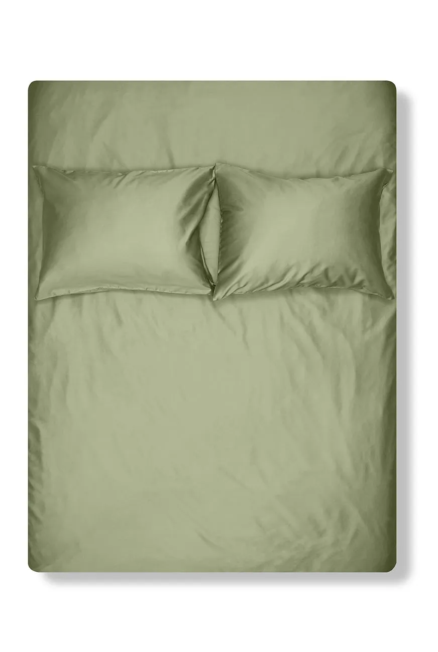 Egyptian Cotton Sateen Bedding in Sage Color