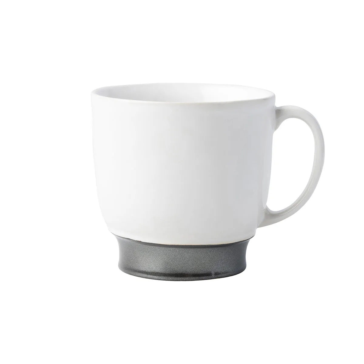 Emerson Mug - White/Pewter