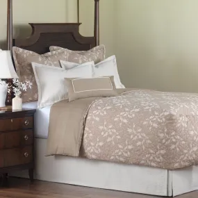 Emmy Neutral Botanical Duvet Cover