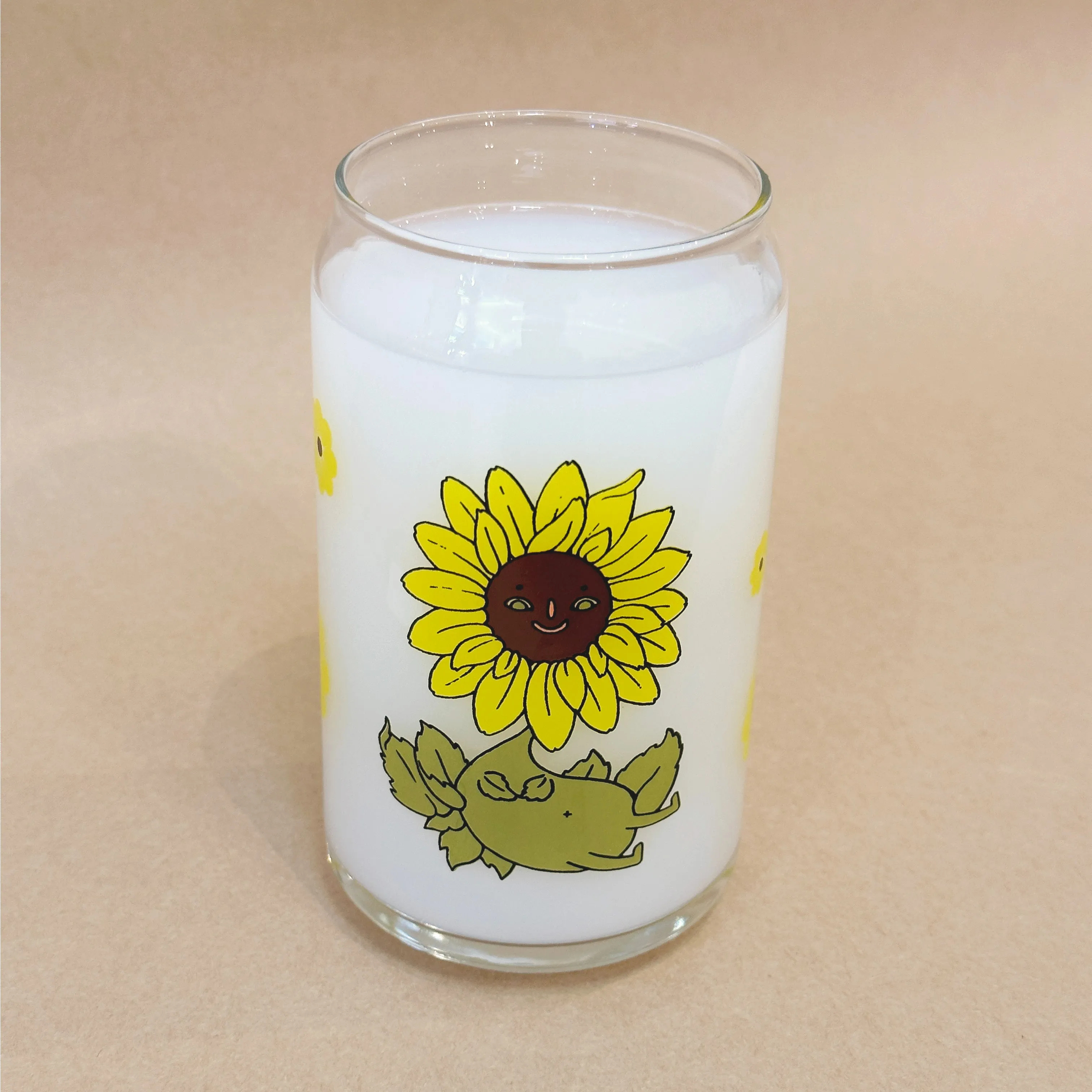 Felicia Chiao - "Sunflower" Drinking Glass Cup