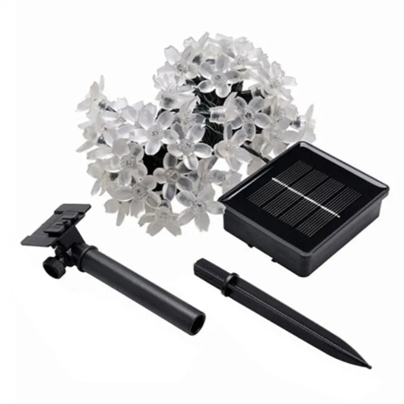 Floral Garden Multi-Color Solar Powered LED Strips