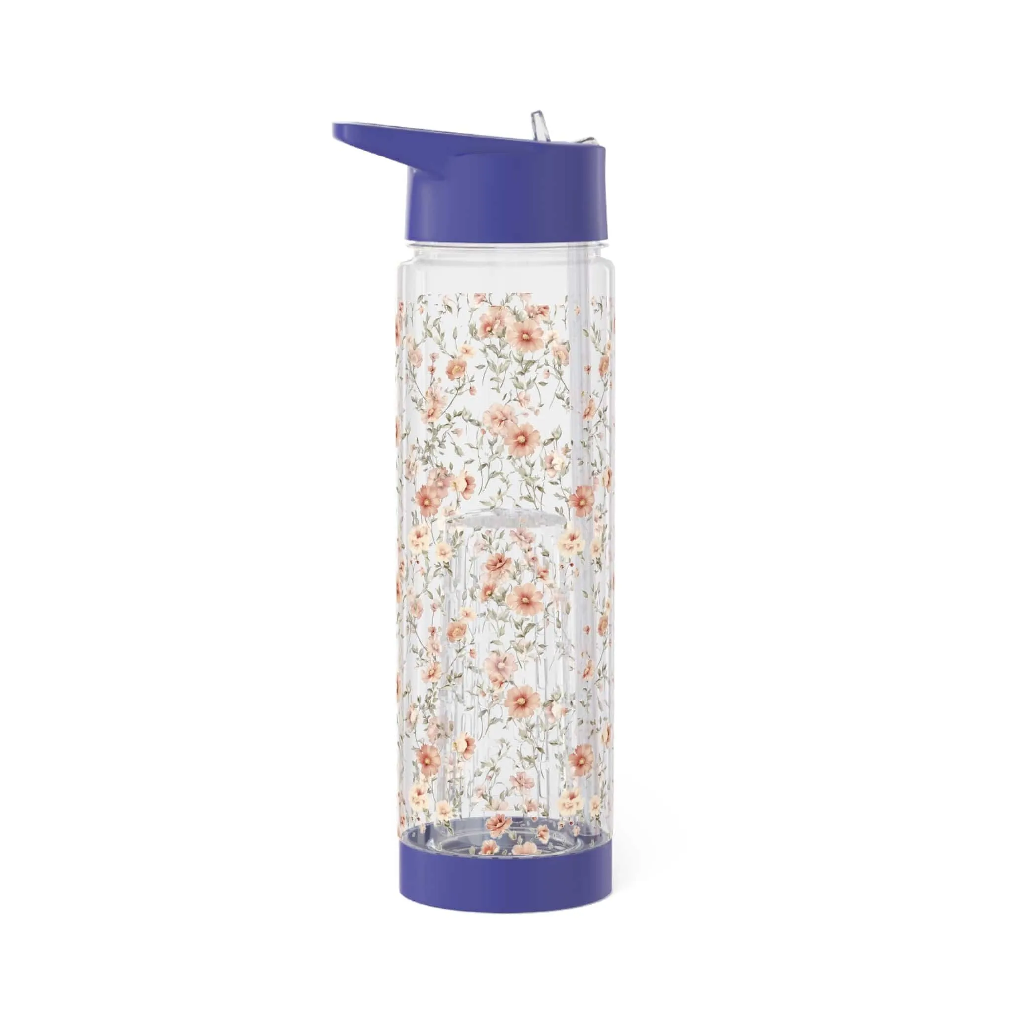 Floral Infuser Water Bottle