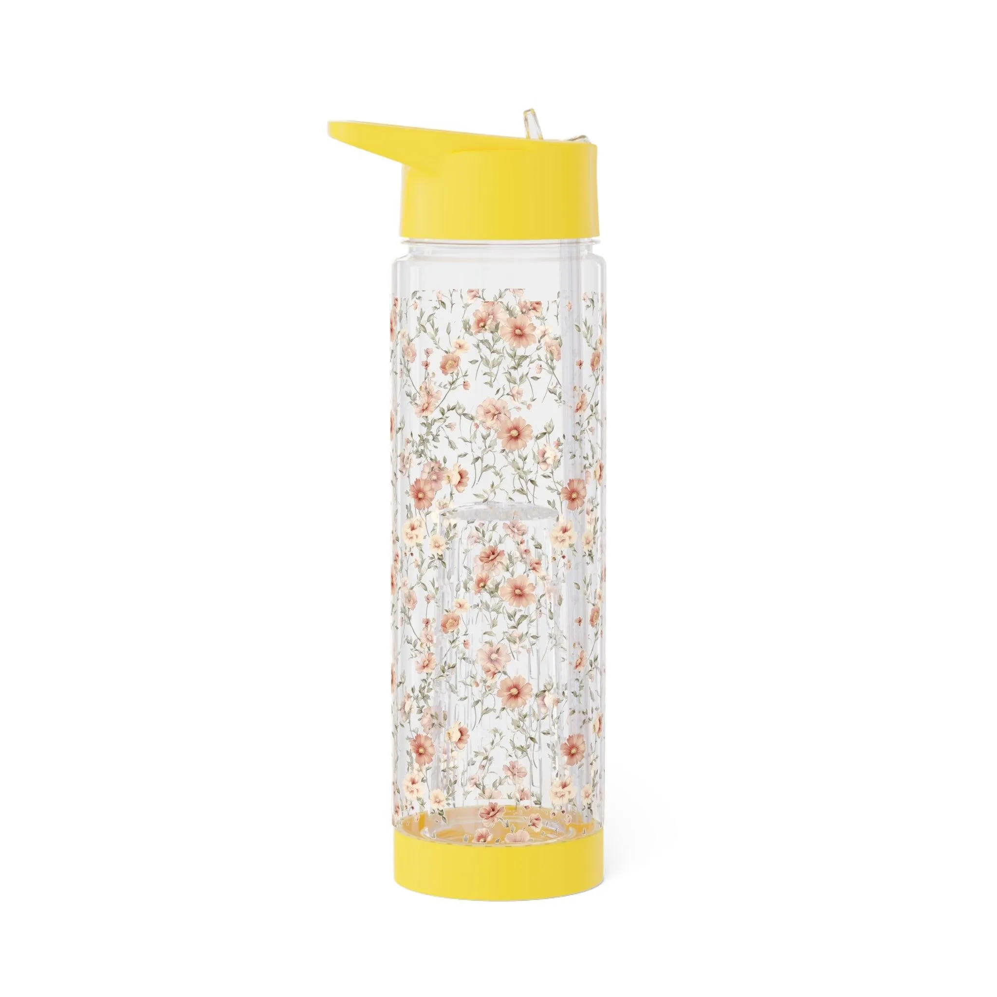 Floral Infuser Water Bottle