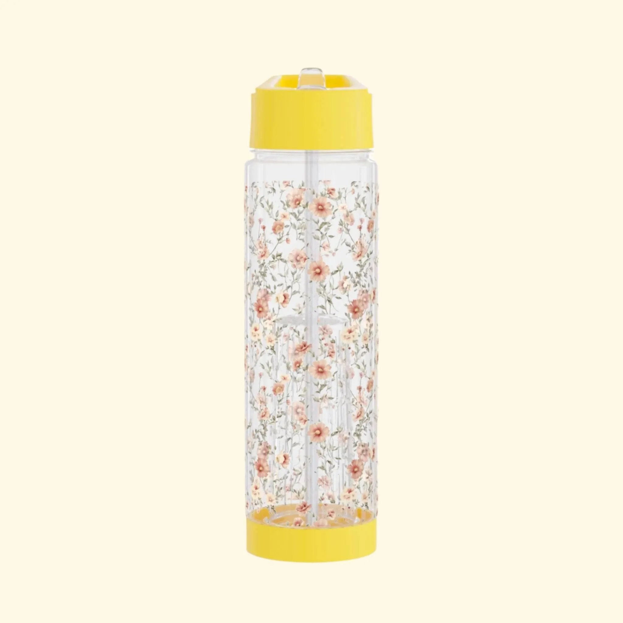 Floral Infuser Water Bottle