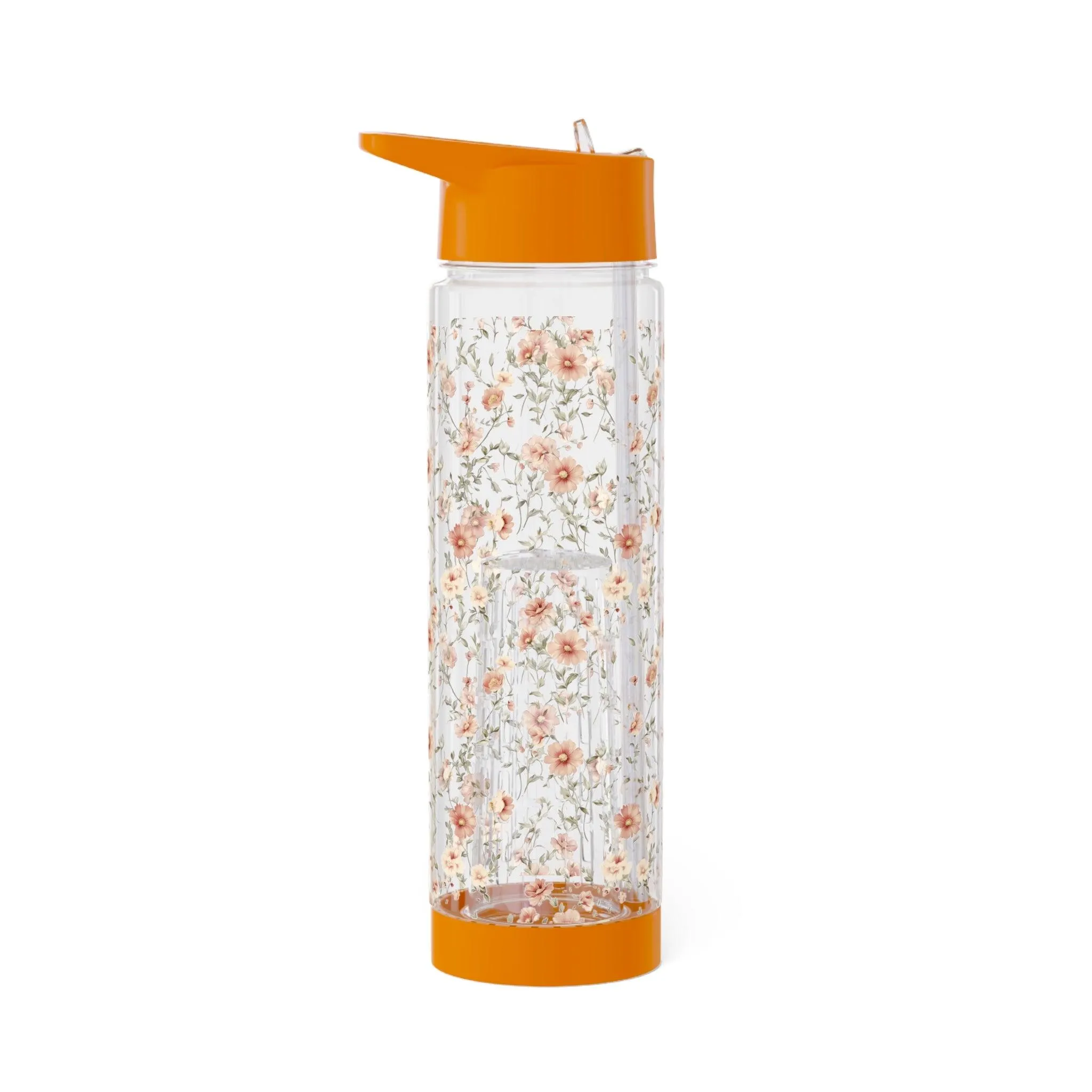 Floral Infuser Water Bottle