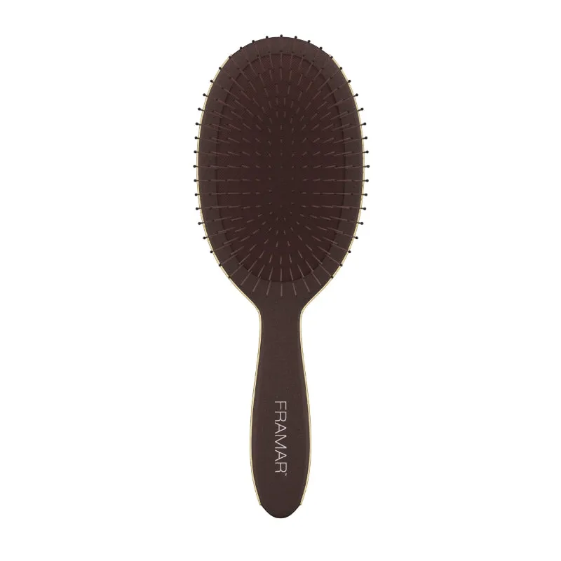 Framar Dark Academia Detangle Brush - Mahogany