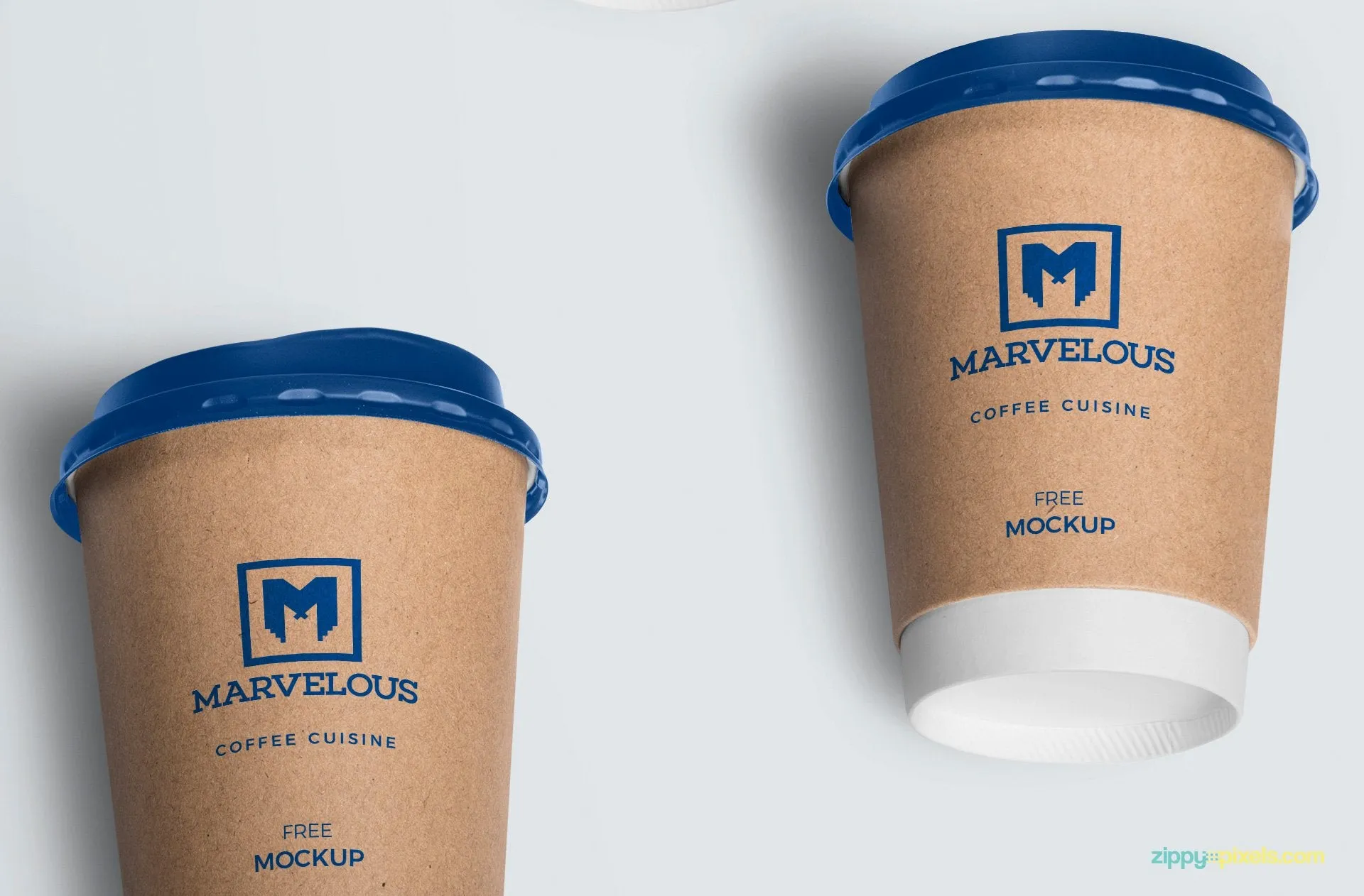 Free Awesome Coffee Cup Mockup