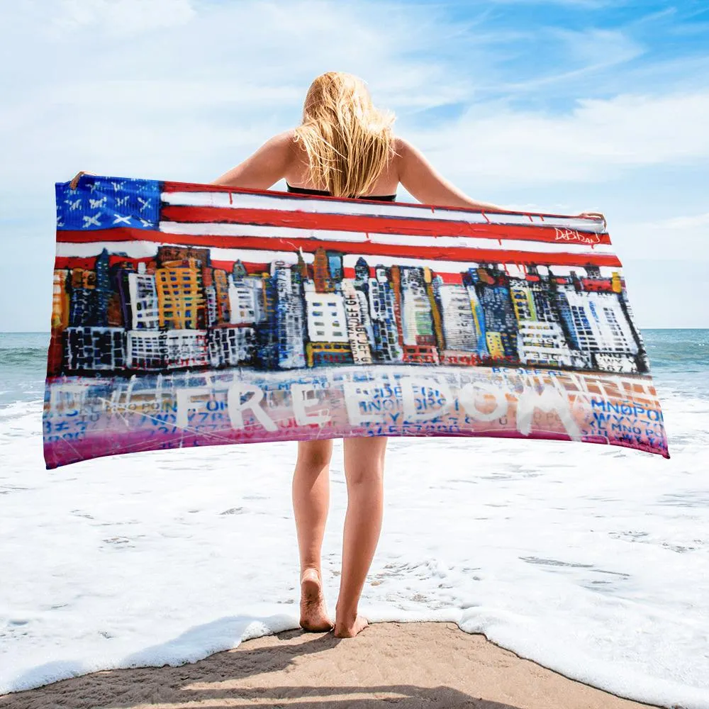 Freedom Beach Towel