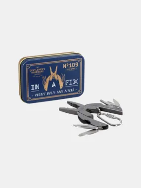 GENTLEMEN'S HARDWARE TITANIUM POCKET PLIERS MULTI TOOL