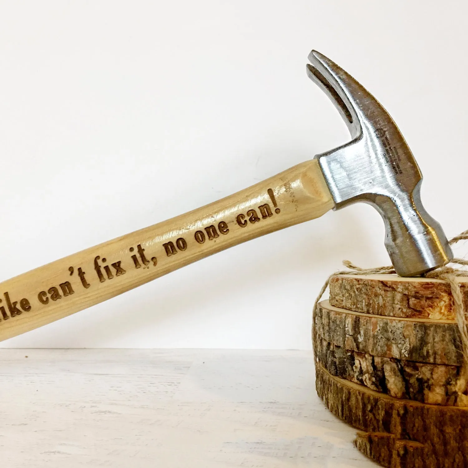 Gift for Grandpa - Personalized Laser Engraved Hammer Custom Christmas Gift ideas for Dad, Grandfather or Husband for Father's Day