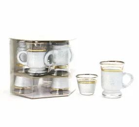 Glass Arabic Tea and Cawa Cup Set