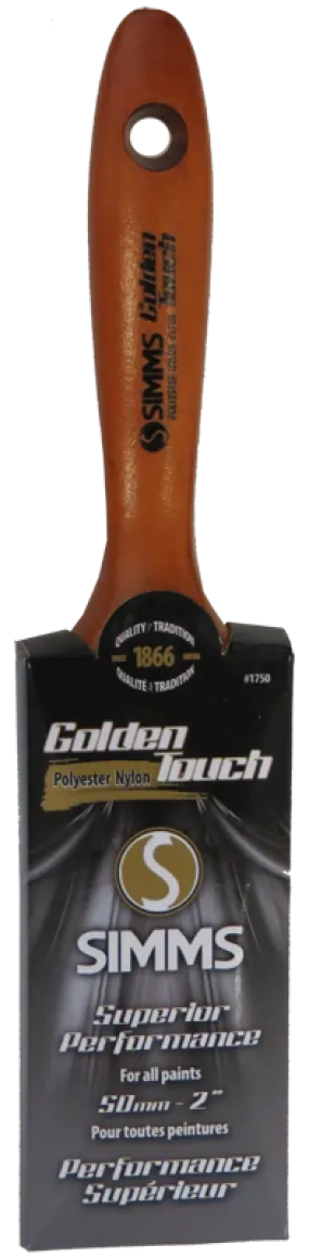 Golden Touch Paint Brush Flat, 50mm