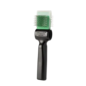 Green Soft Flex Finishing Twin Single Brush by FlexIt