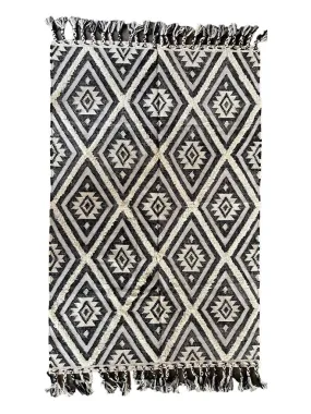 Hand Knotted Wool & Cotton RUG 39 (5x8 ft)