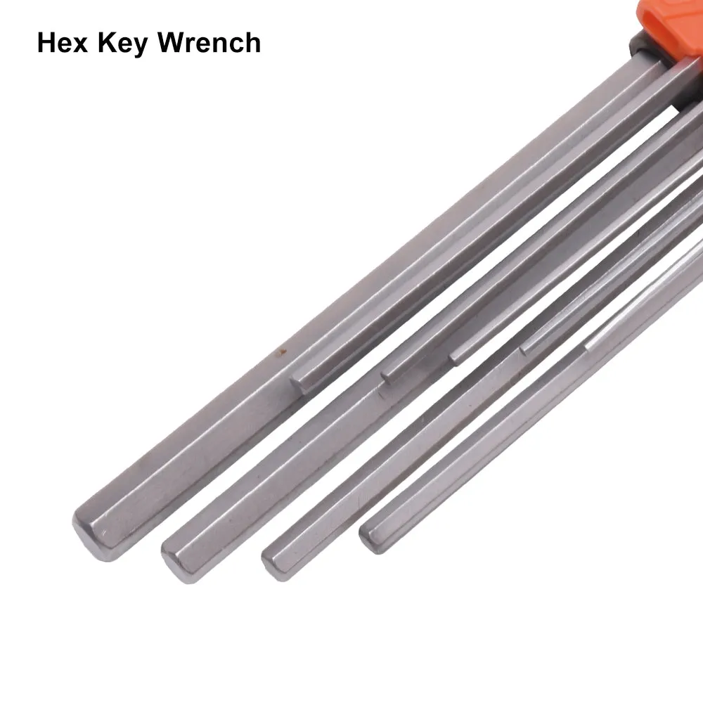 Harden 9Pcs Short Hex Key Wrench Size 1.5 - 10mm