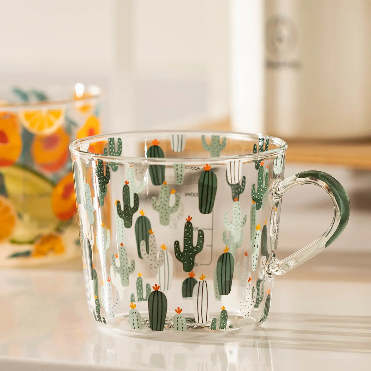 HighLand Printed Glass  Measuring Cups - Final Sale