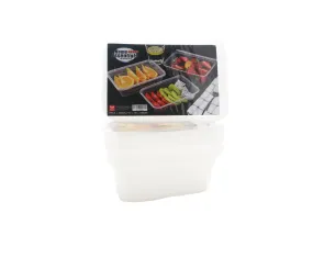 Home Essentials Plastic Rectangle Container - 170 x 118 x 70 Mmh (7s x 1L – Piece)