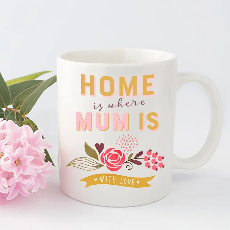 Home Is Where Mum Is Mug