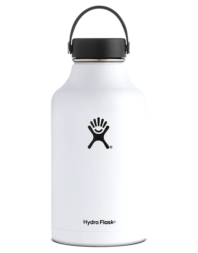 Hydro Flask 64oz Wide Mouth White