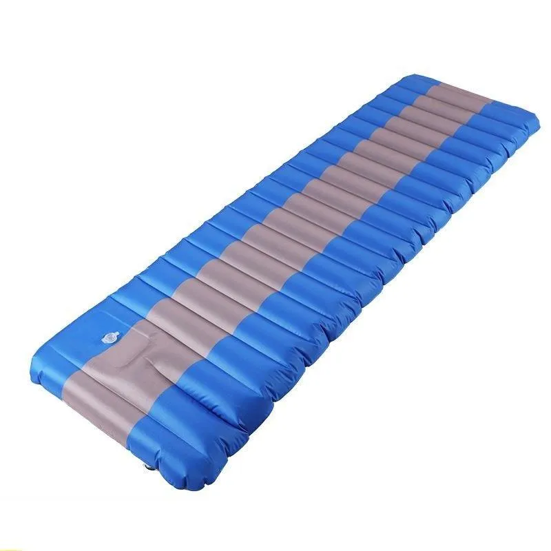 Inflated Sleeping Pad Lightweight Ergonomic Textured