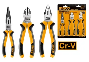 Ingco 3pcs pliers set 8",6",6" HKPS28318