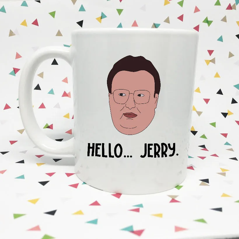 Jerry and Newman  11oz coffee mug Hello Jerry Hello Newman