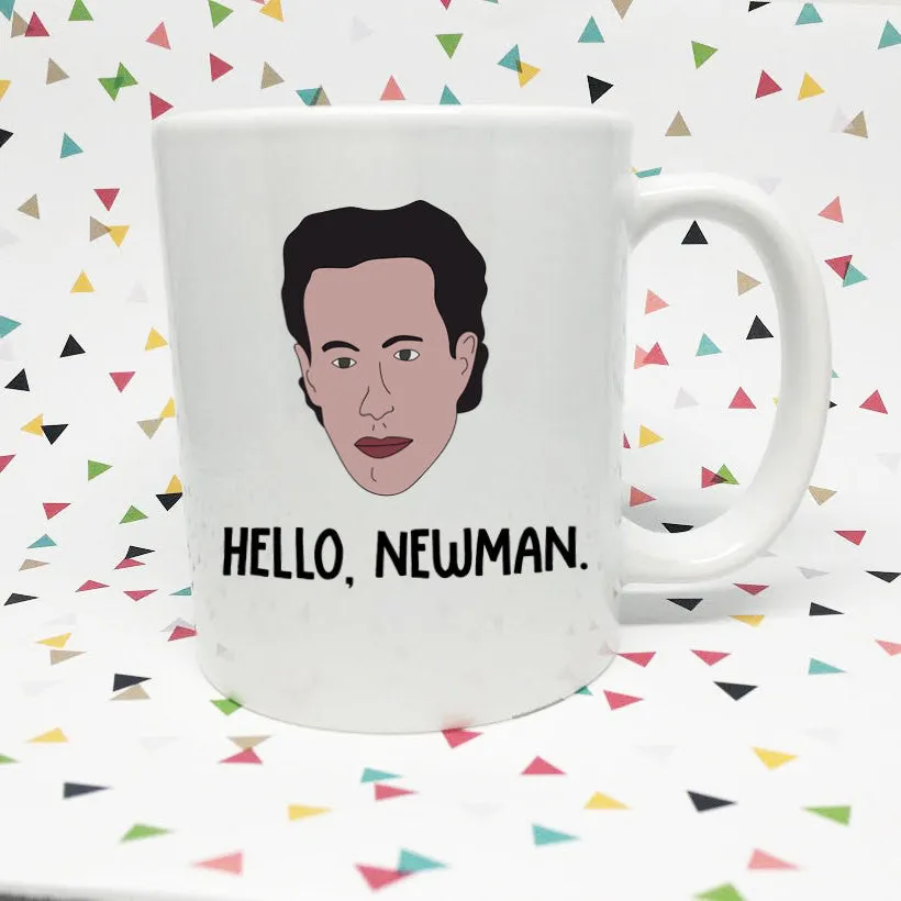 Jerry and Newman  11oz coffee mug Hello Jerry Hello Newman