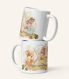 Jump Rope Bunnies Mug