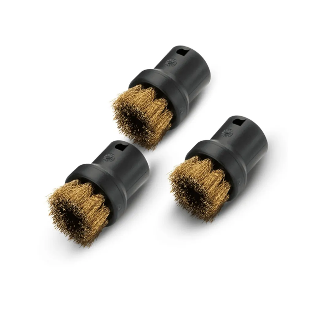 Karcher Steam Cleaner Round Brush With Brass