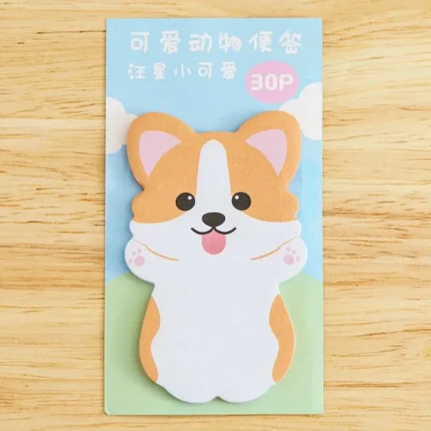 Kawaii Animal Hugs Sticky Notes