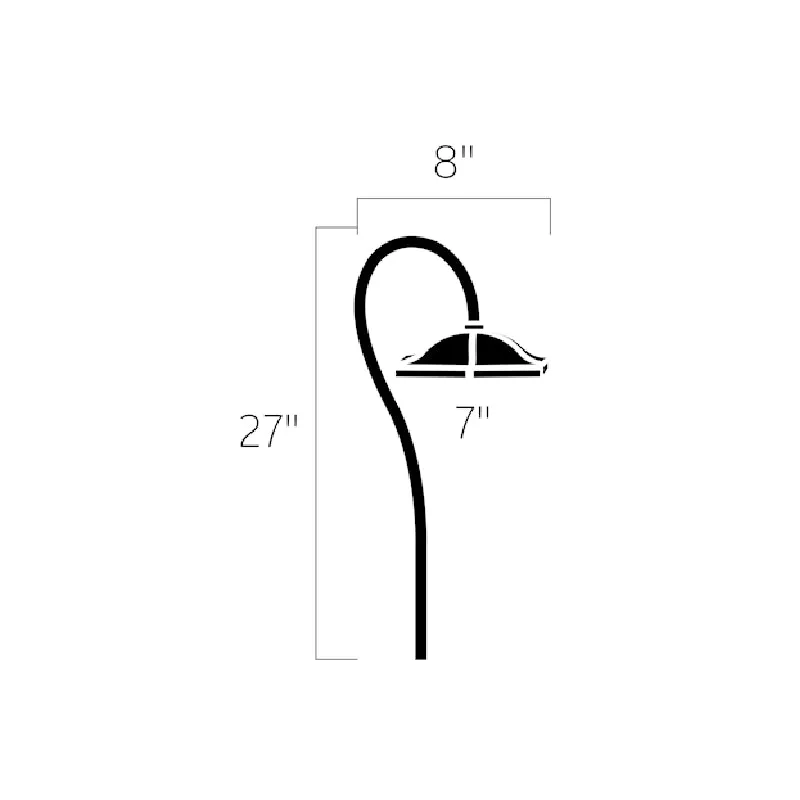 Kichler 15807 8" 12V LED Path Light