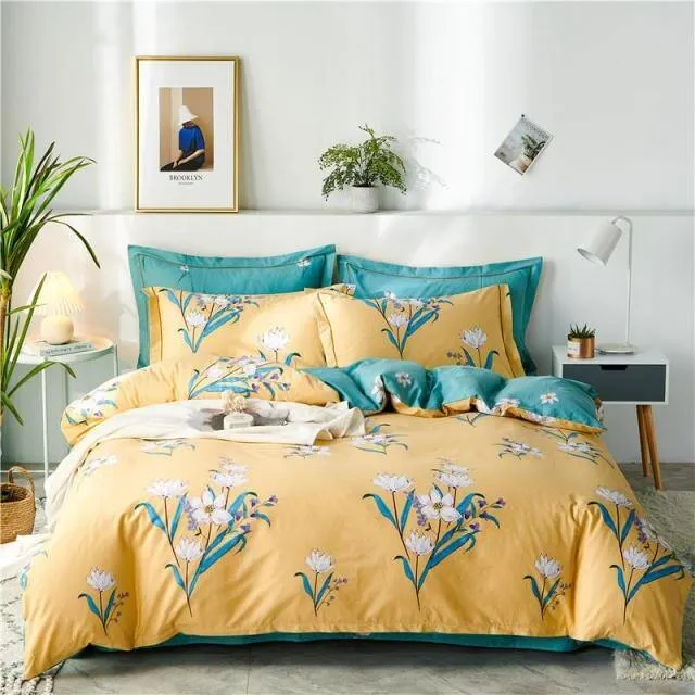 Lily Flower Bedding Set