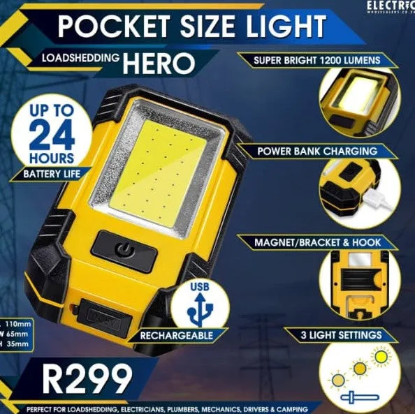 Loadshedding HERO Rechargeable LED Lantern