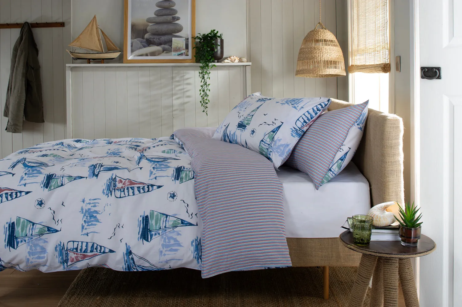 Lobster Creek Channel Bedlinen Duvet Sets