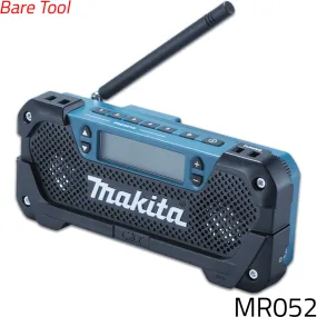 Makita MR052 12V AM/FM Cordless Radio (CXT-Series)