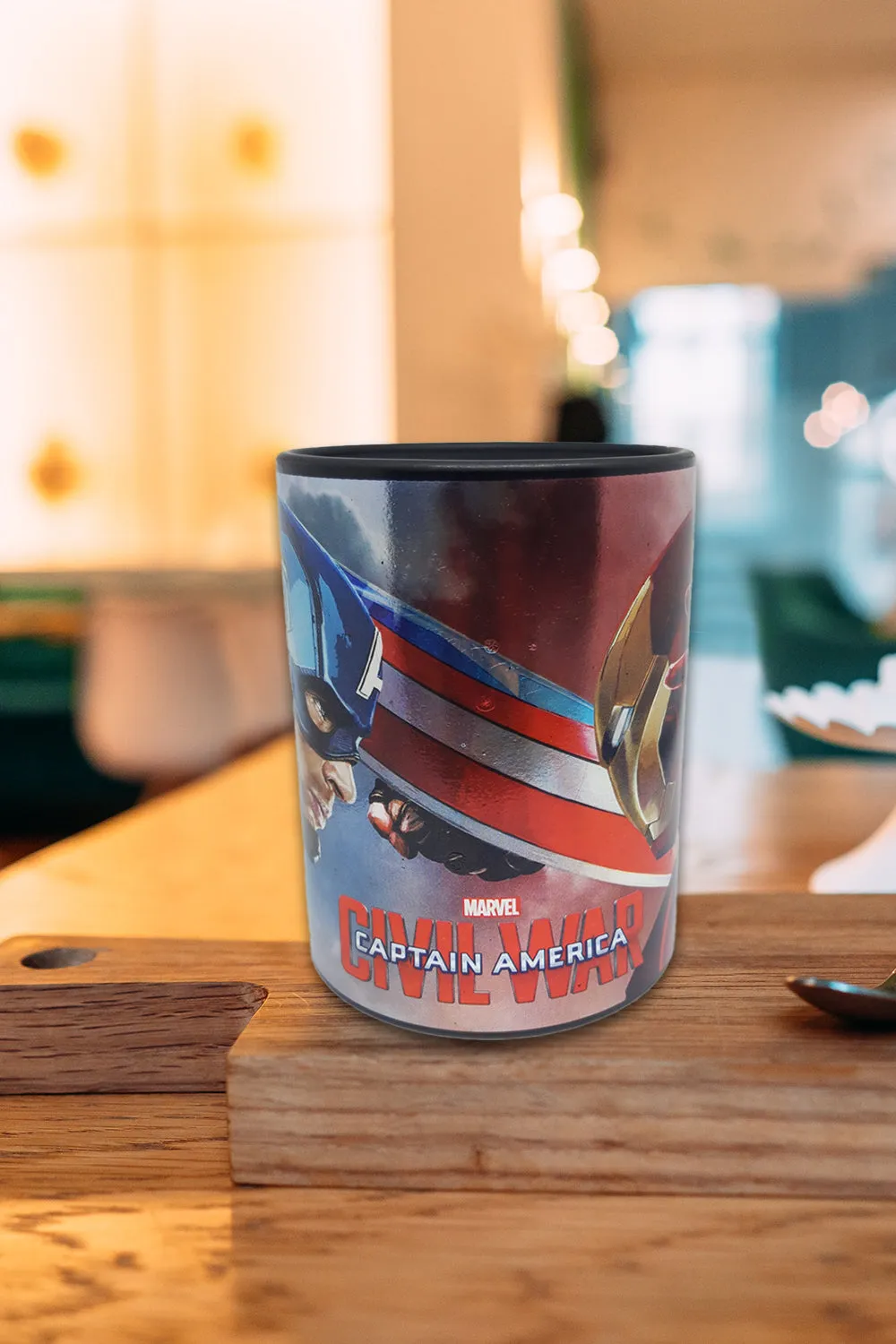 Marvel Civil War Face Off Oversized Mug