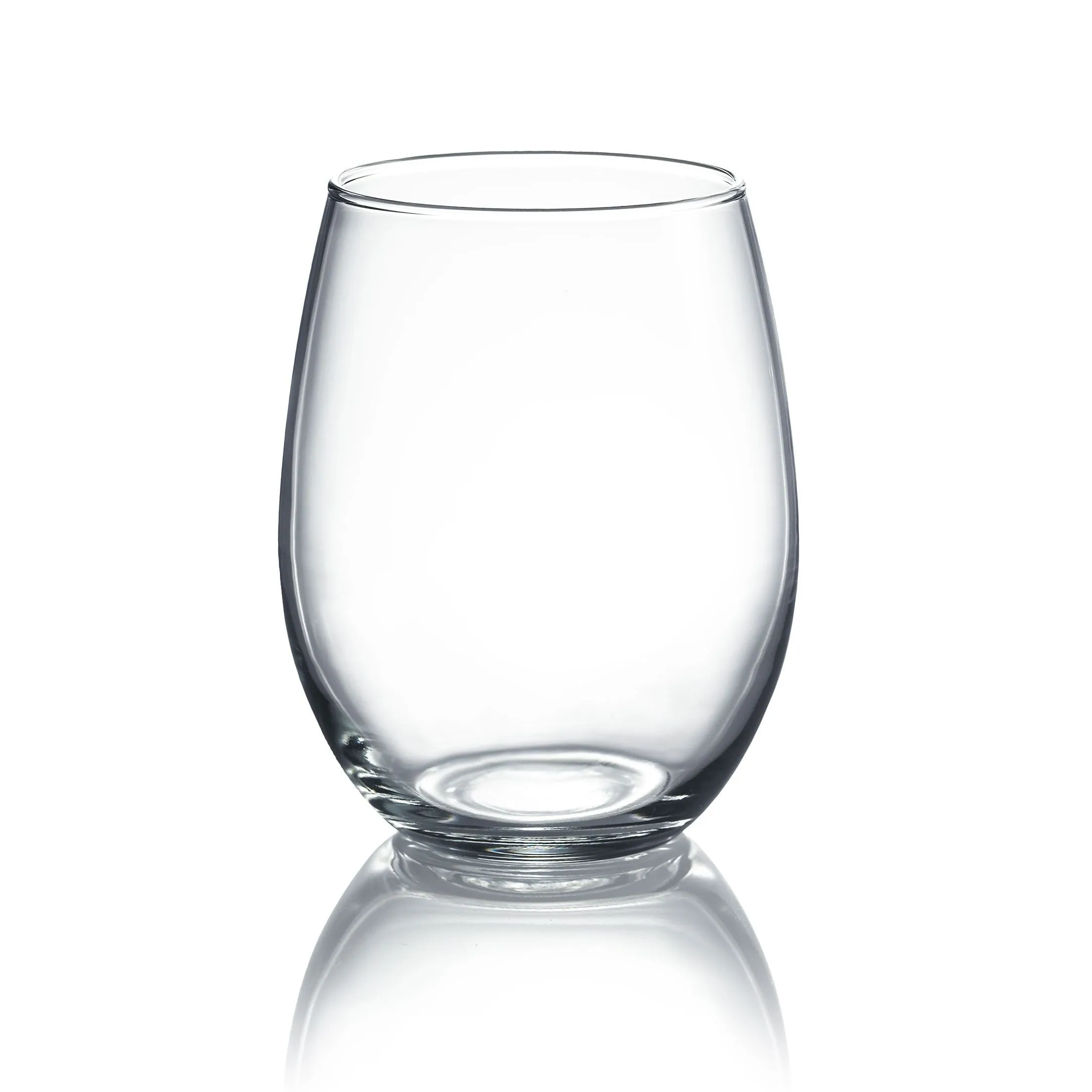 MAZEL - Wine Glass - 21oz OR 15oz Stemless Wine glass