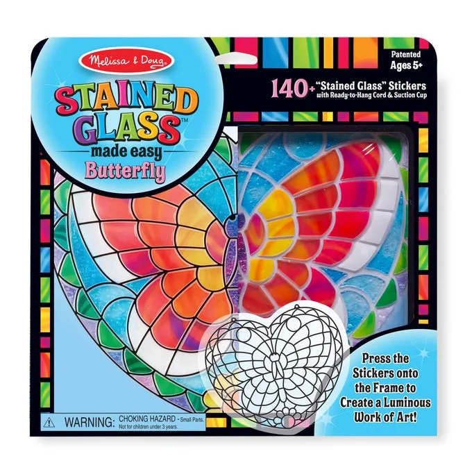 Melissa & Doug Stained Glass Made Easy - Butterfly