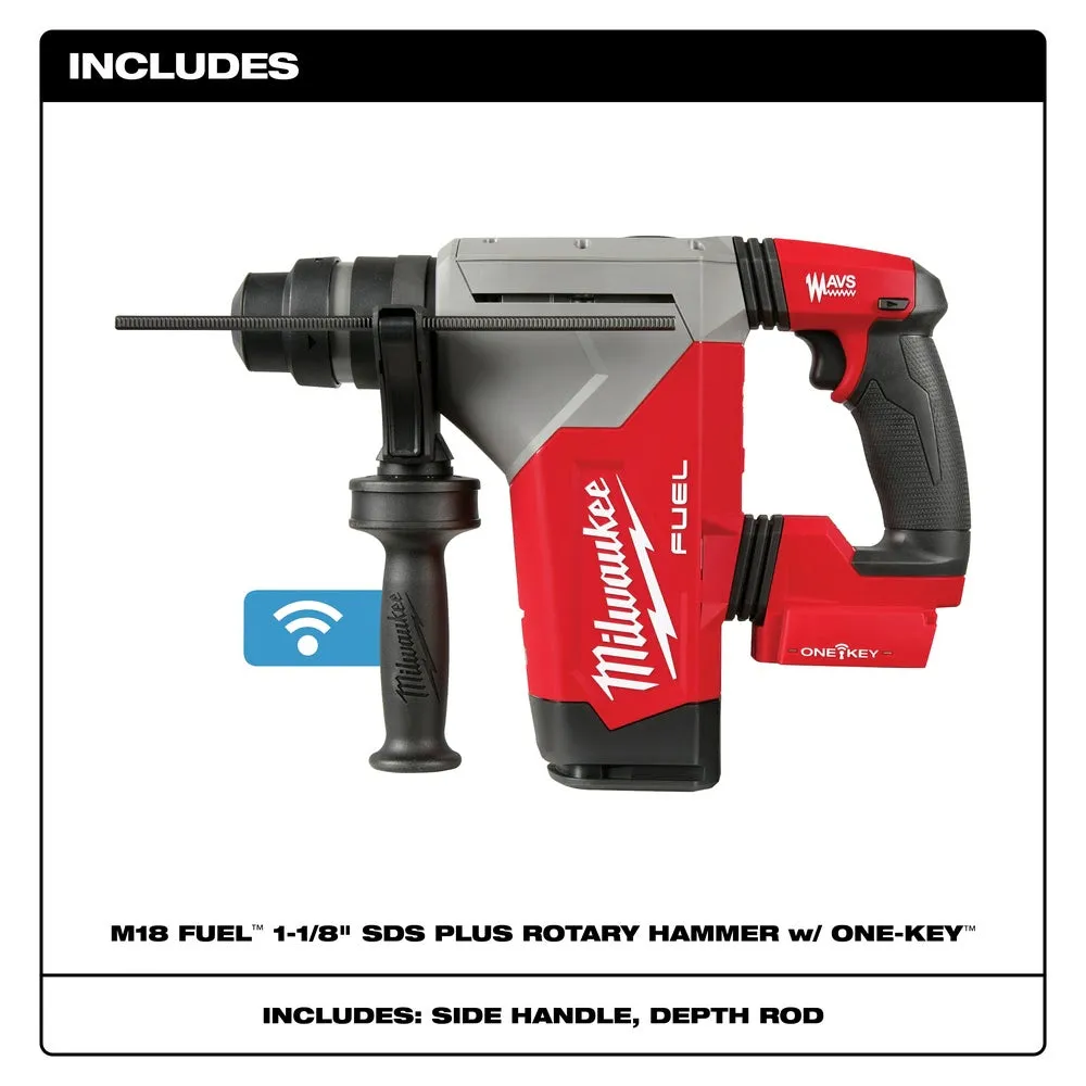 Milwaukee 2915-20 M18 FUEL 1-1/8 SDS Plus Rotary Hammer Bare Tool