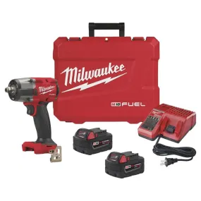 Milwaukee M18 1/2" Mid-Torque Impact Wrench with Friction Ring Kit - MIL2962-22R