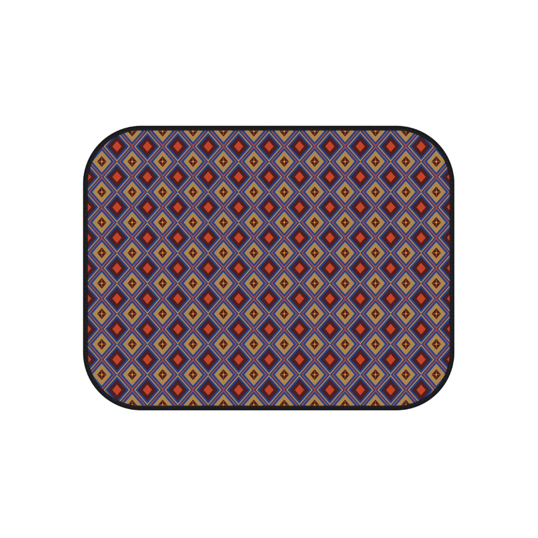 Modern Midcentury Car Mats (Set of 4)